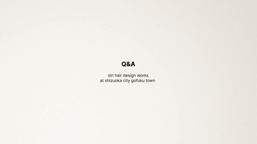 Q&A